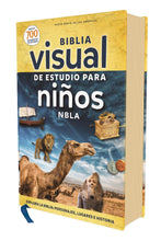 Cargar imagen en el visor de la galería, Biblia Visual De Estudio Para Niños NBLA/ Tapa Dura
