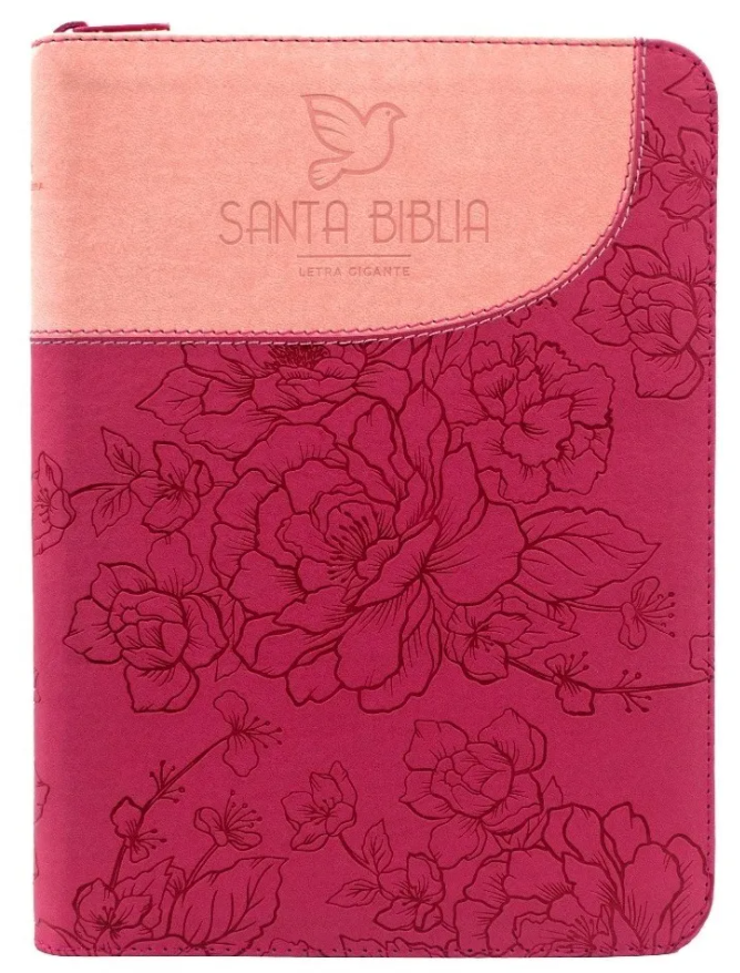 Biblia Reina Valera 1960 Letra gigante - fucsia / rosado (Sin Indice)