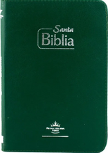 Cargar imagen en el visor de la galería, Biblia Ultrafina verde con Cierre RVR60
