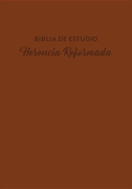Biblia de estudio Herencia Reformada - Semi piel (café) |Biblias en Colombia | Reformation Heritage Books| 