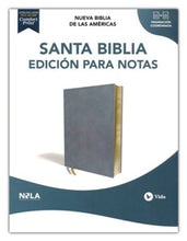 Cargar imagen en el visor de la galería, Biblia edición para notas Gris NBLA
